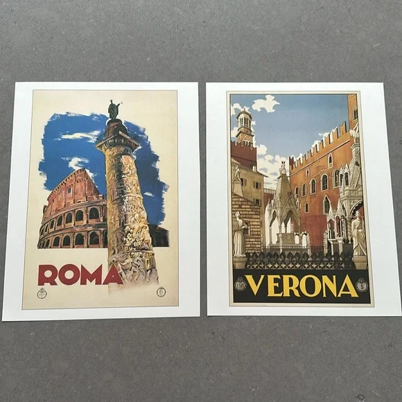 Italy graphic art posters 11x14” - Picture 2 of 6